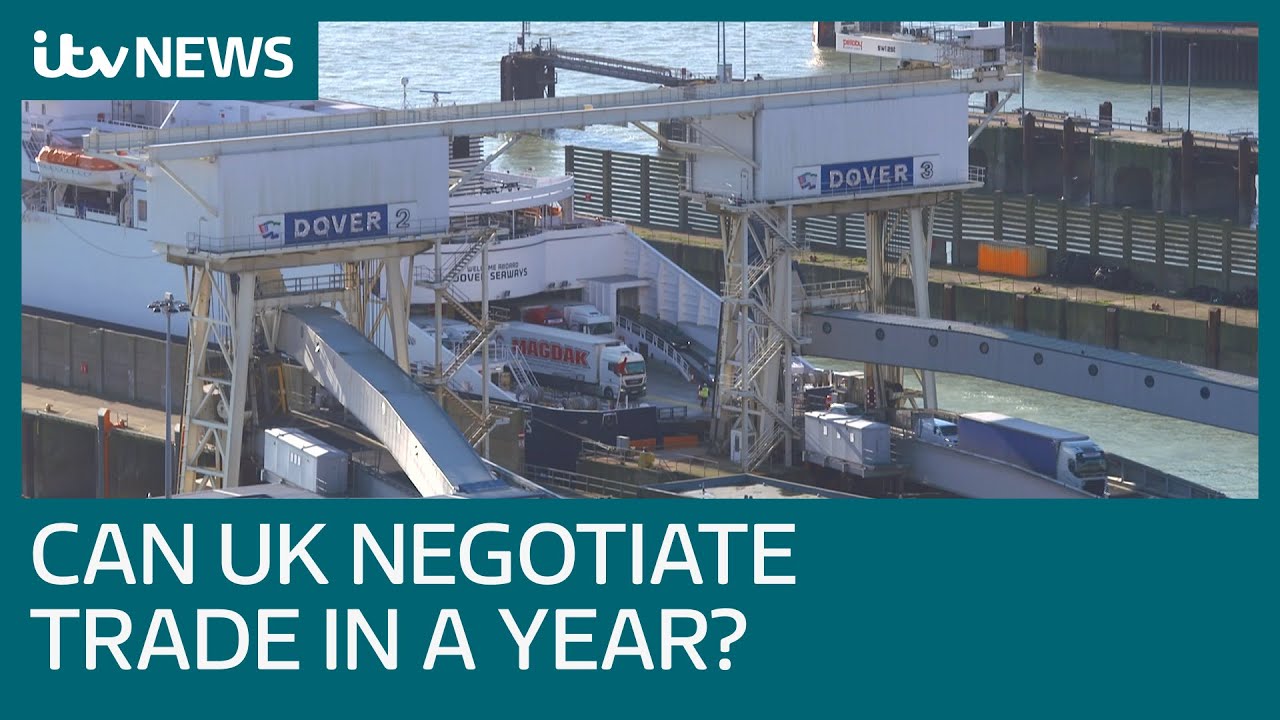 Brexit: How UK can negotiate a new trade deal with EU before end of 2020 | ITV News