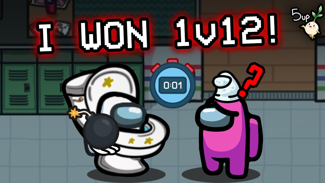 Steve sabotaged my 1v12 but I still won!