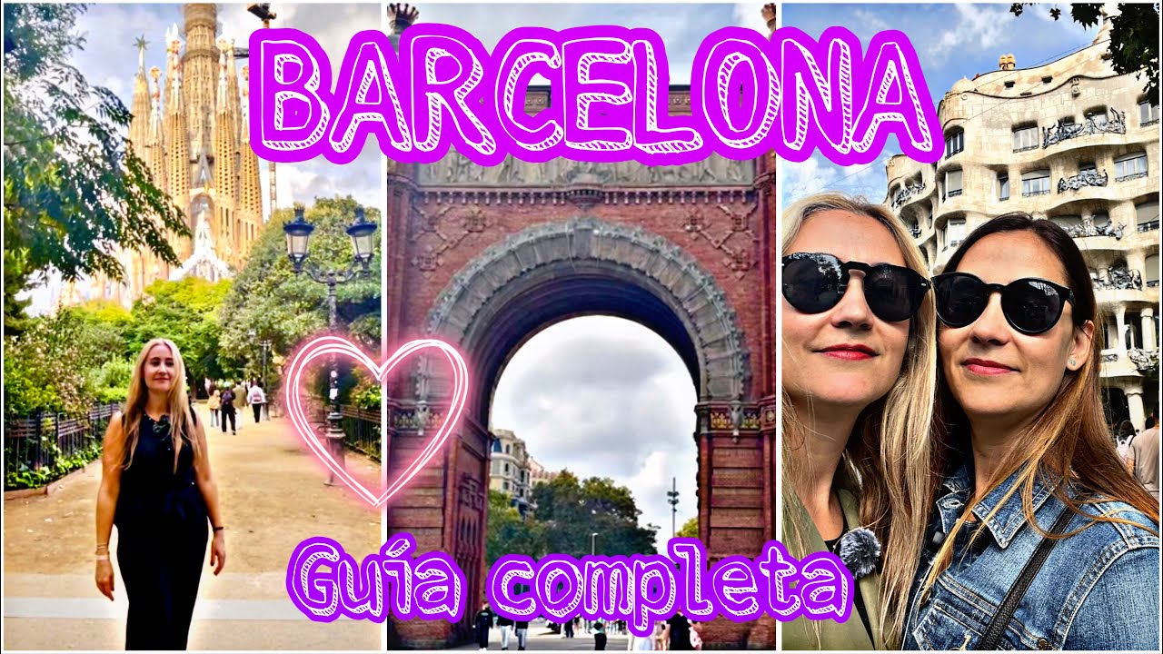 Que ver en BARCELONA en 1 día!!Cómo aprovechar al MÁXIMO 🇪🇸 #travel #travelvlog #barcelona #españa