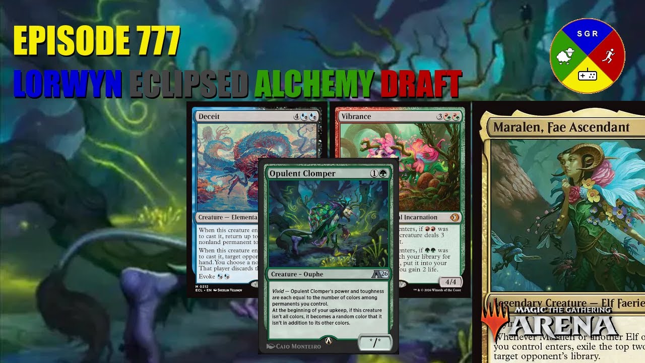 MTG Arena Run: Premier Draft of Lorwyn Eclipsed + Alchemy: Vivid Gone Too Far