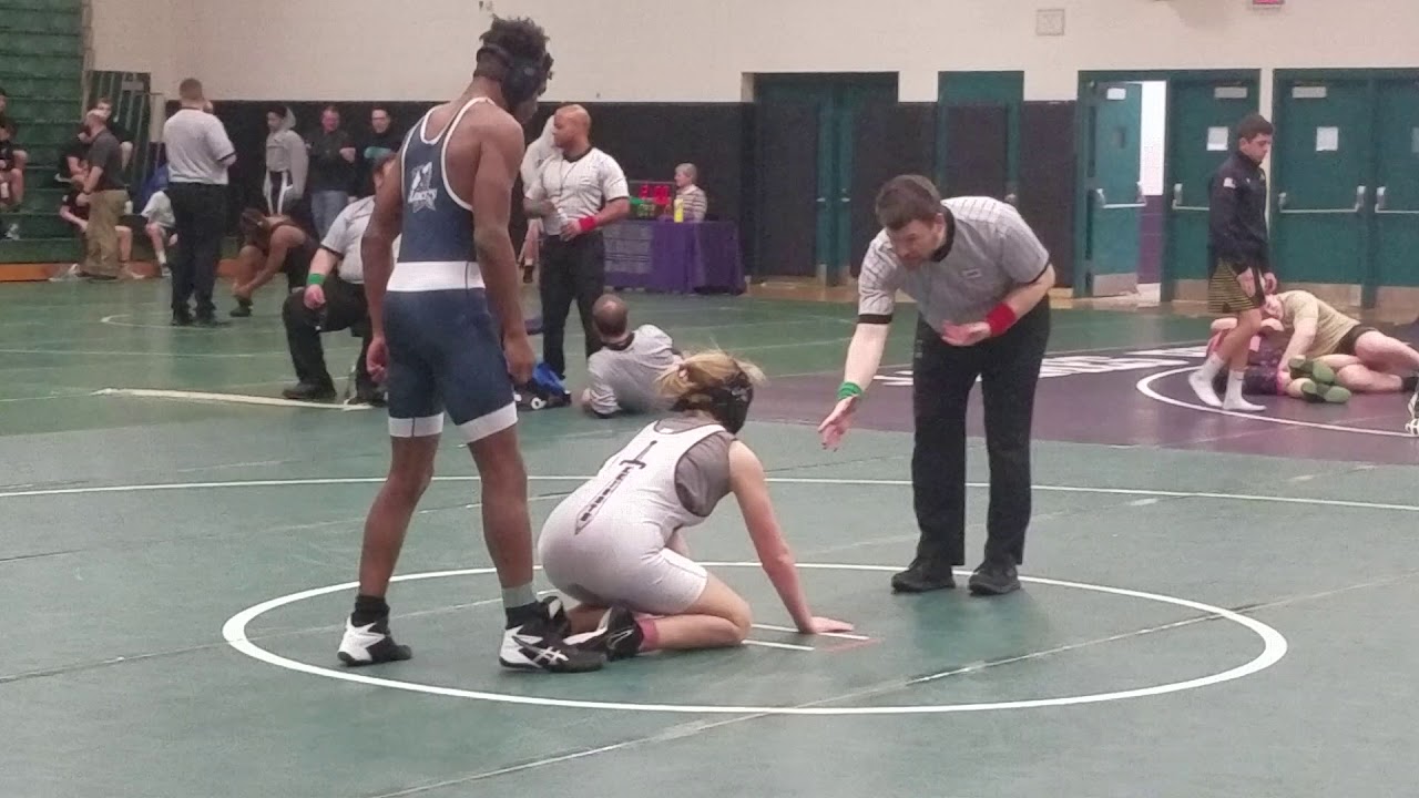 Elise vs Manchester junior.  Jr duals 145 lbs
