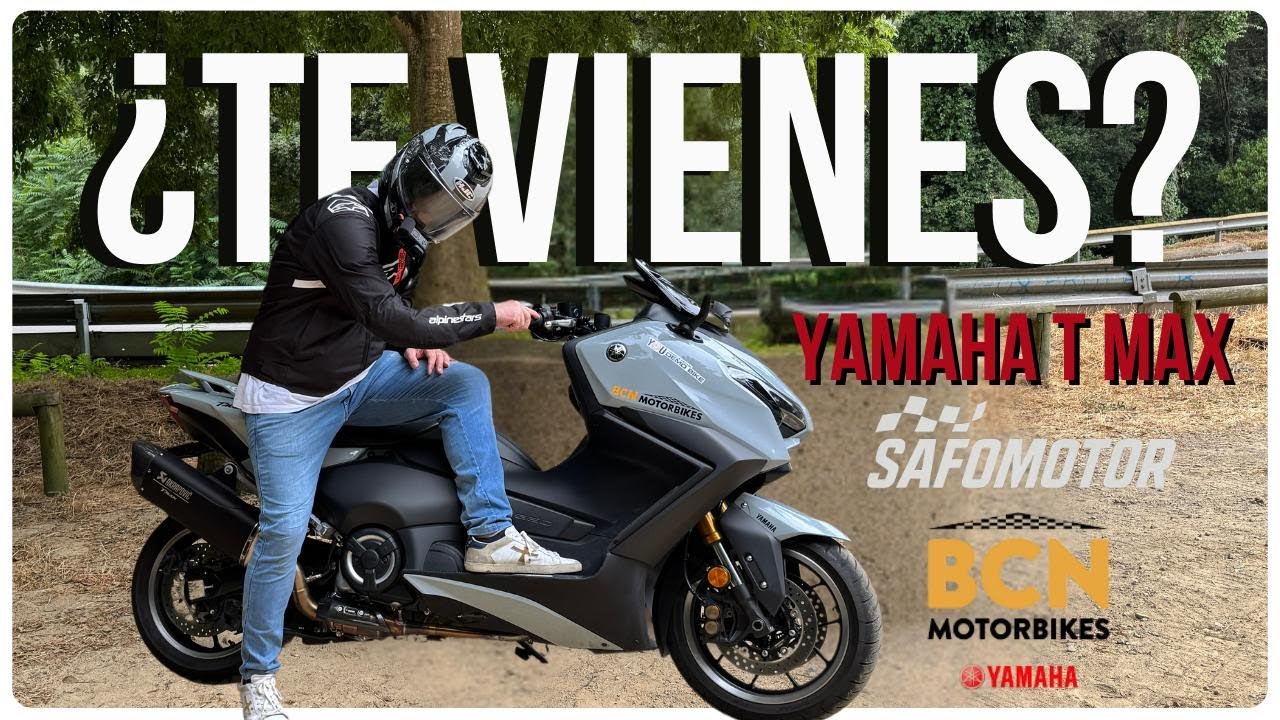YAMAHA TMAX TECH MAX 560 2025! TE VIENES?