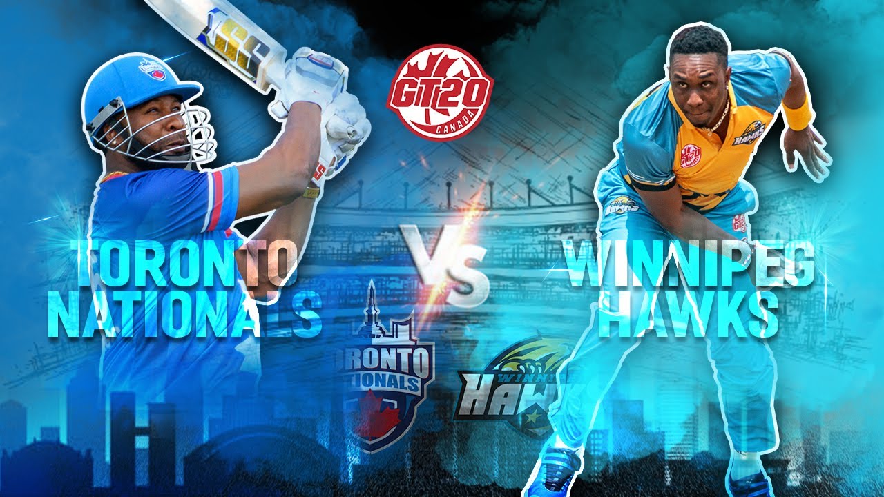 GT20 Canada Season 2 Nail Biting Finishes | Toronto Nationals vs Winnipeg Hawks | Match 7 Highlights