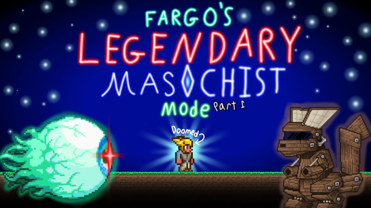Can I Beat Terraria Legendary Masochist Mode? | Episode 1