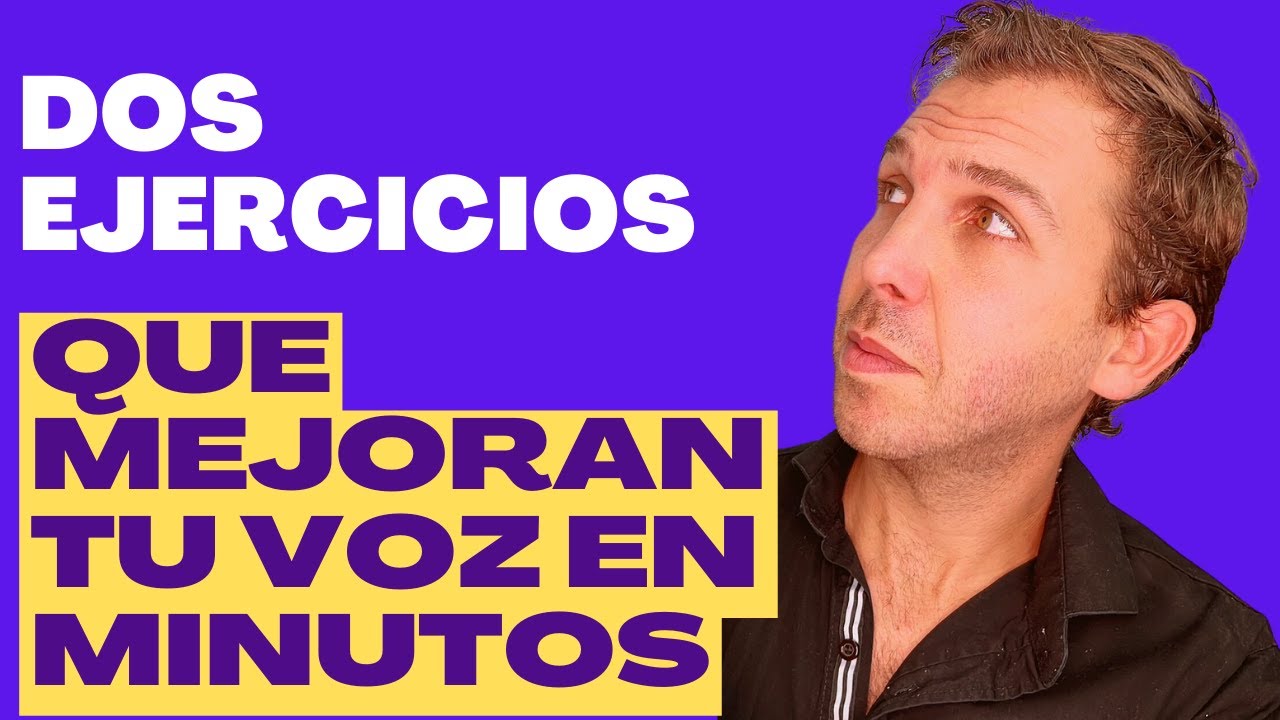 Dos Ejercicios que CAMBIARÁN TU VOZ en 5 Minutos