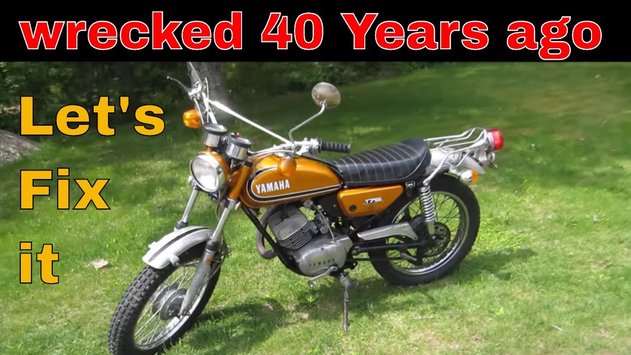 Found an Original 1973 Yamaha Enduro 175 in need of love