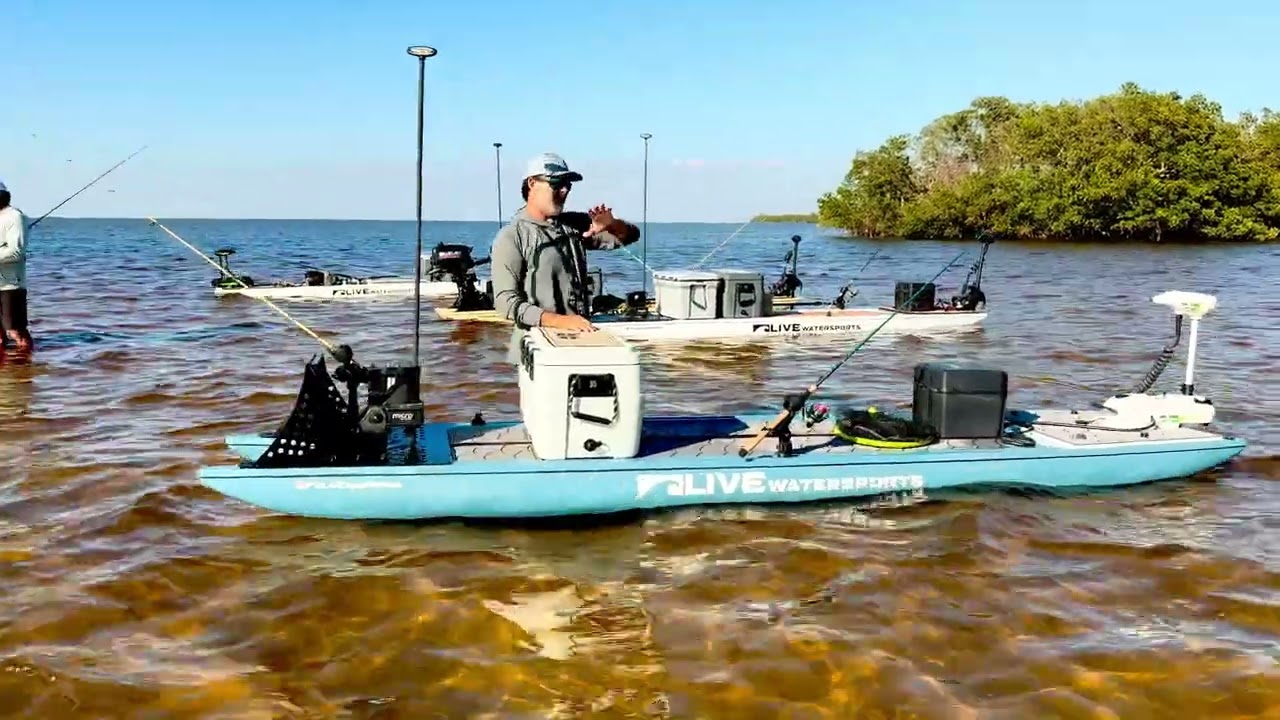 Do You Really Need a Mud Motor to Run Skinny? #kayakhybrid #skiff #supfishing 