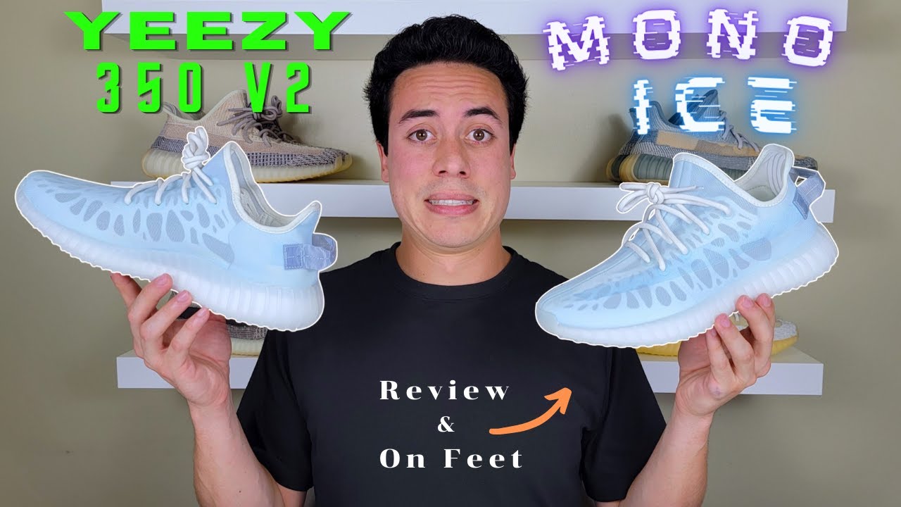 MONO ICE - Everything You Need To Know about this Adidas YEEZY Boost 350 v2! (Review & On Feet)