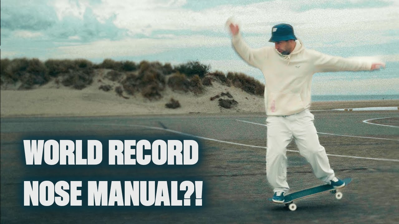 WORLD RECORD NOSE MANUAL 500m | Douwe Macaré