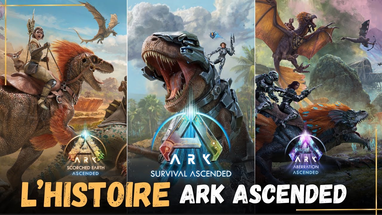 L'HISTOIRE DE ARK ASCENDED - De THE ISLAND à ABERRATION