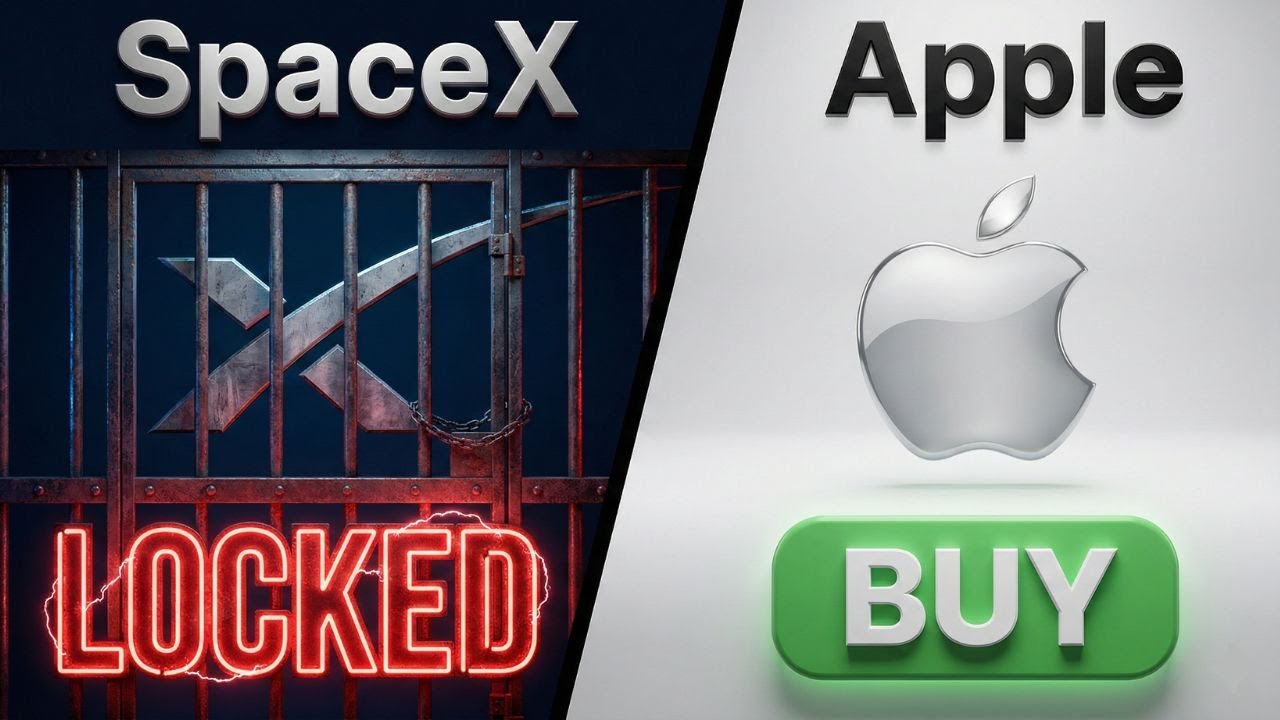 Why You Can't Buy SpaceX Stock   (Public vs Private Explained)