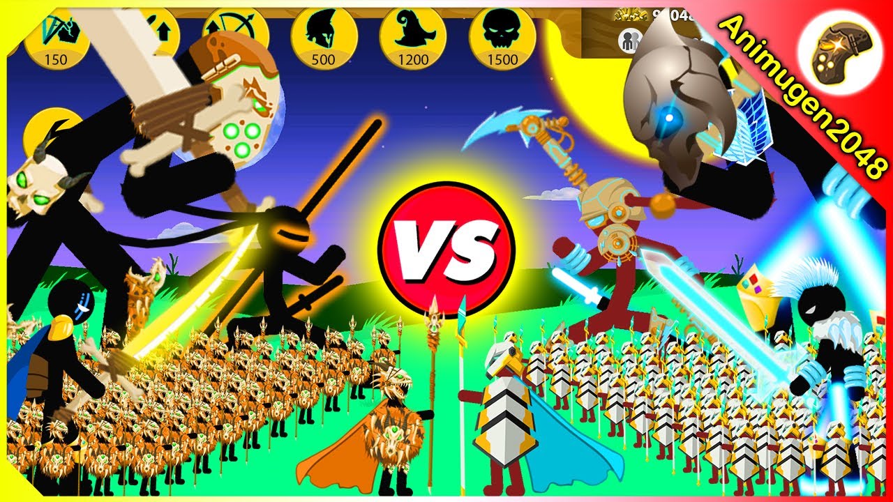 NEW SUMMON SHADOWRATH, XIPHOS SAVAGE vs XENOPHON ELECTRONIC | Stick War Legacy Mod | Animugen2048