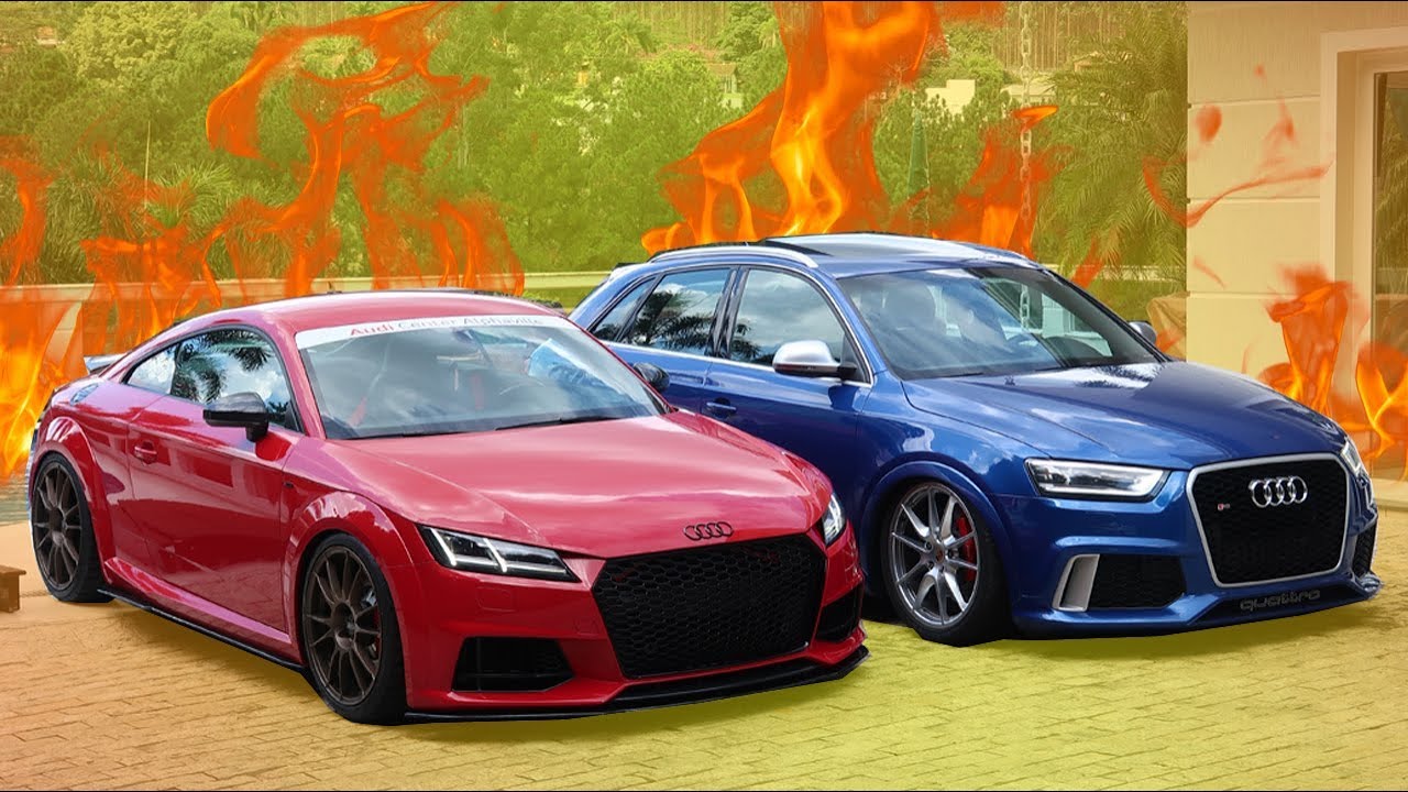 AUDI TT X RSQ3 O RACHA MAIS ESPERADO DO YOUTUBE *Quase deu ruim*