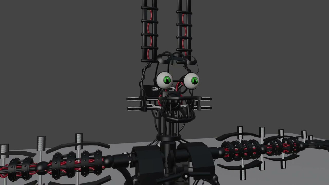 Another Springlock Suit Test in 2025 (Blender Animation)