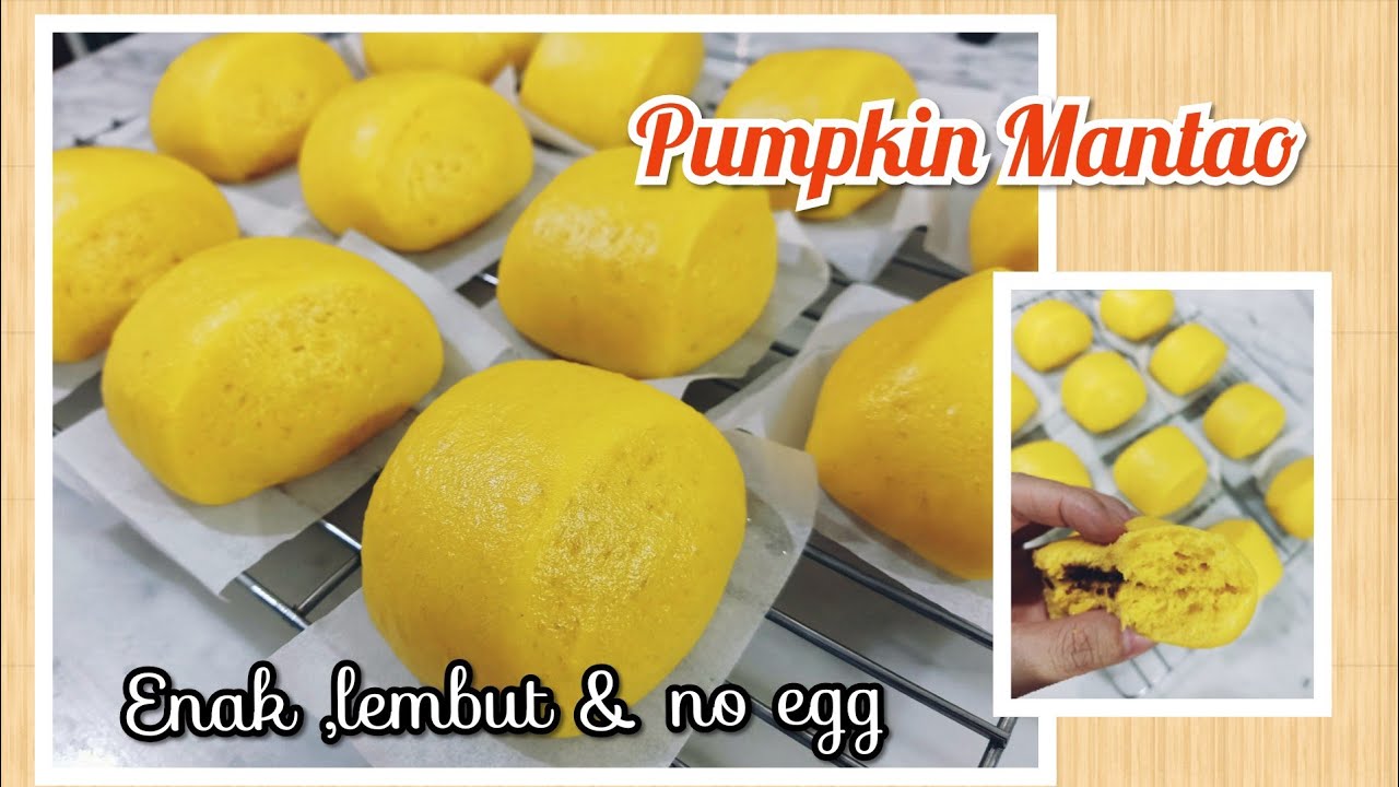 Pumpkin Mantao/ mantao labu kuning super easy
