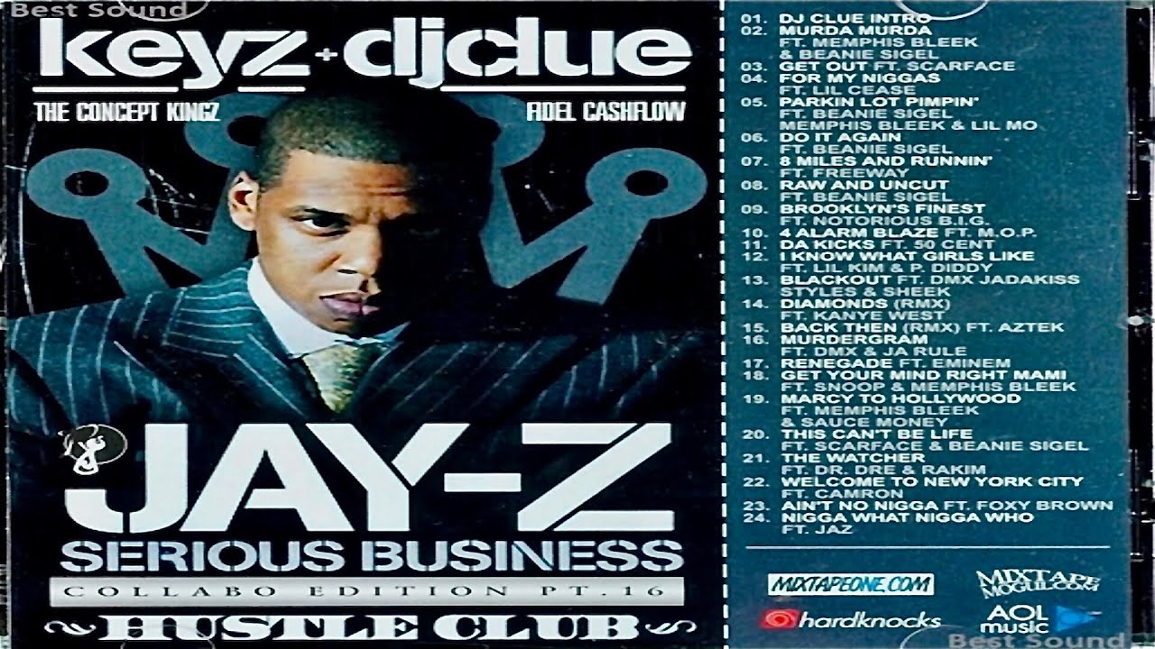 (FULL MIXTAPE) DJ Keyz, DJ Clue? & Jay-Z - Collabo Edition Pt. 16: Serious Business (2005)