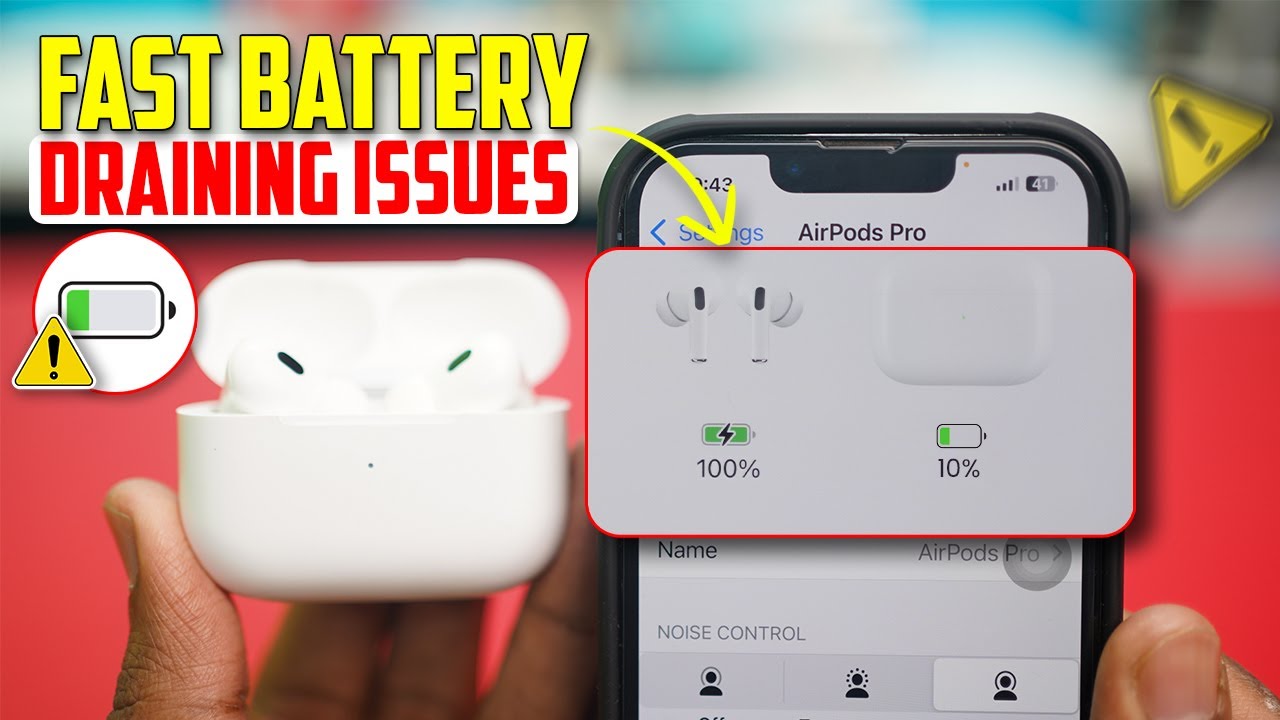 How to Fix AirPods Fast Battery Draining Issues | AirPods Battery Life Problem