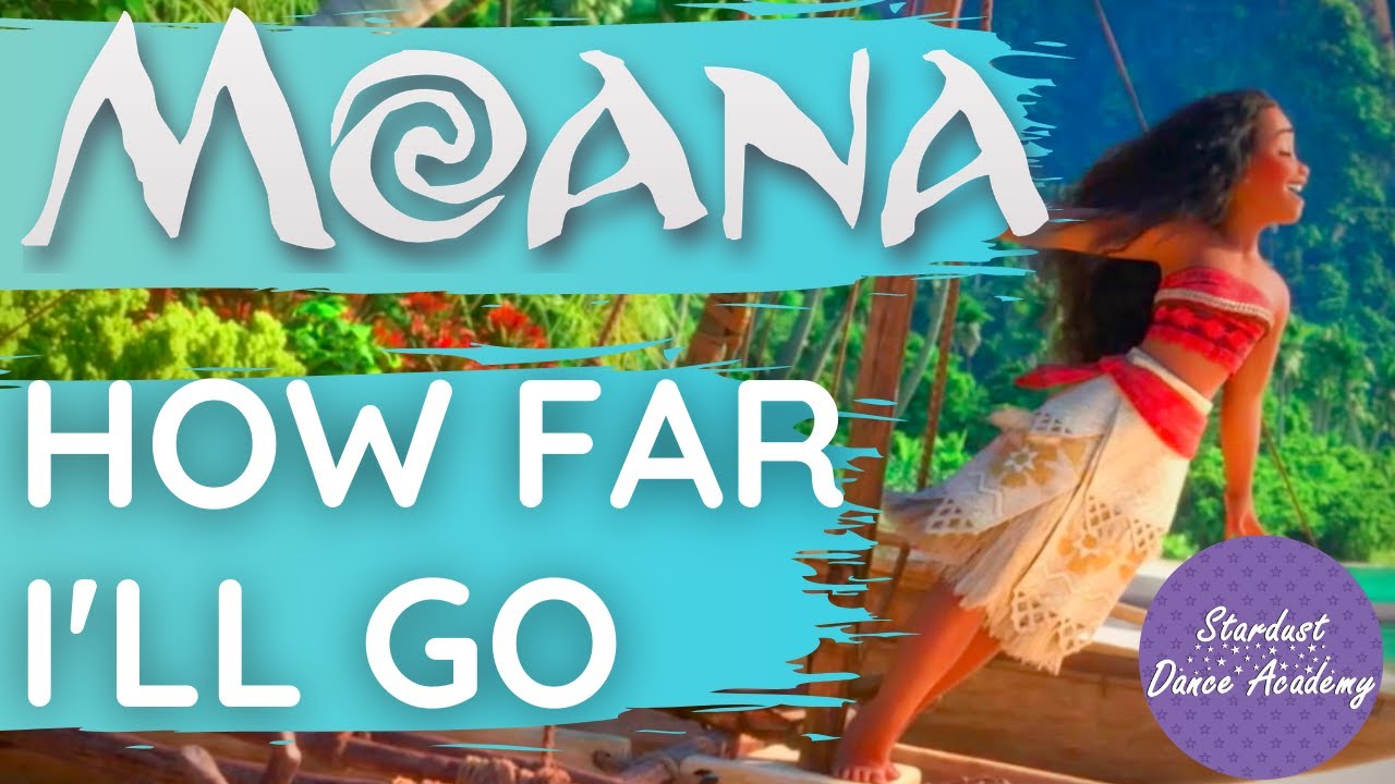 HOW FAR I'll GO Dance Tutorial 🌺 Moana Dance routine ~ Learn & dance along with Miss Hannah