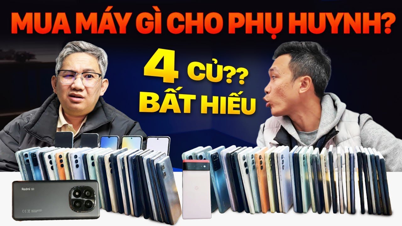 KHÔNG NÊN Mua Điện Thoại 3-4 Triệu Cho Phụ Huynh??