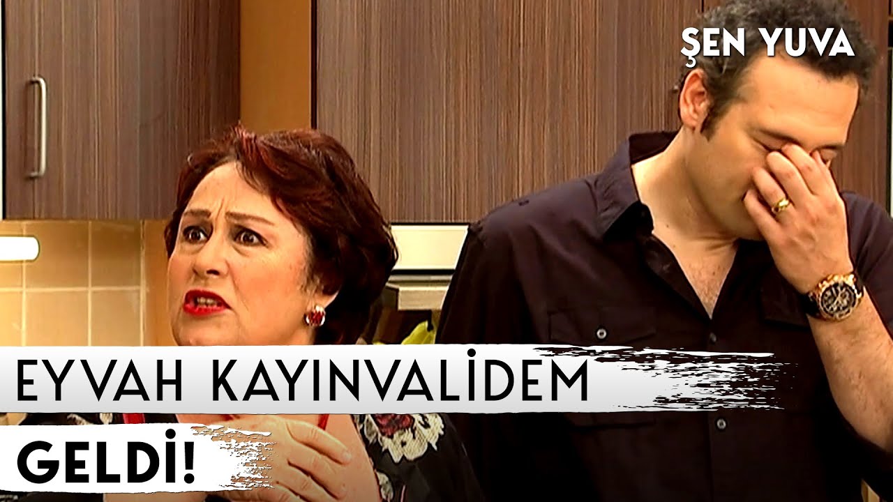 M&uuml;nir, kaynanasının gelmesinden rahatsız olursa😄 - Şen Yuva 1. B&ouml;l&uuml;m