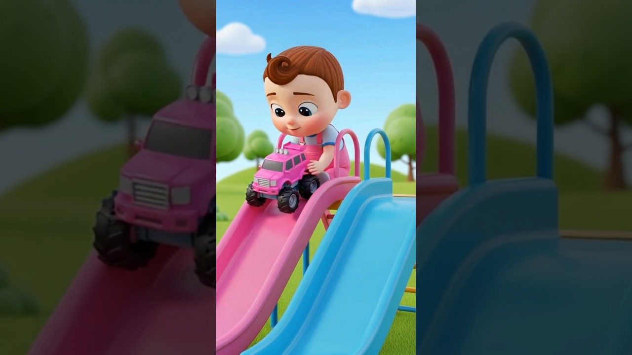 Learn Colors with Cars 🟢🔴🔵🟡 | Cars Cartoon for Kids #shorts #cartoon #baby
