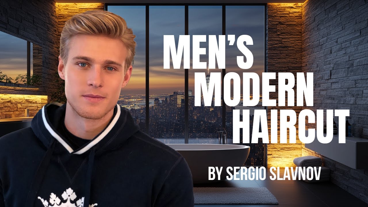 Men's Modern Haircut by Sergio Slavnov