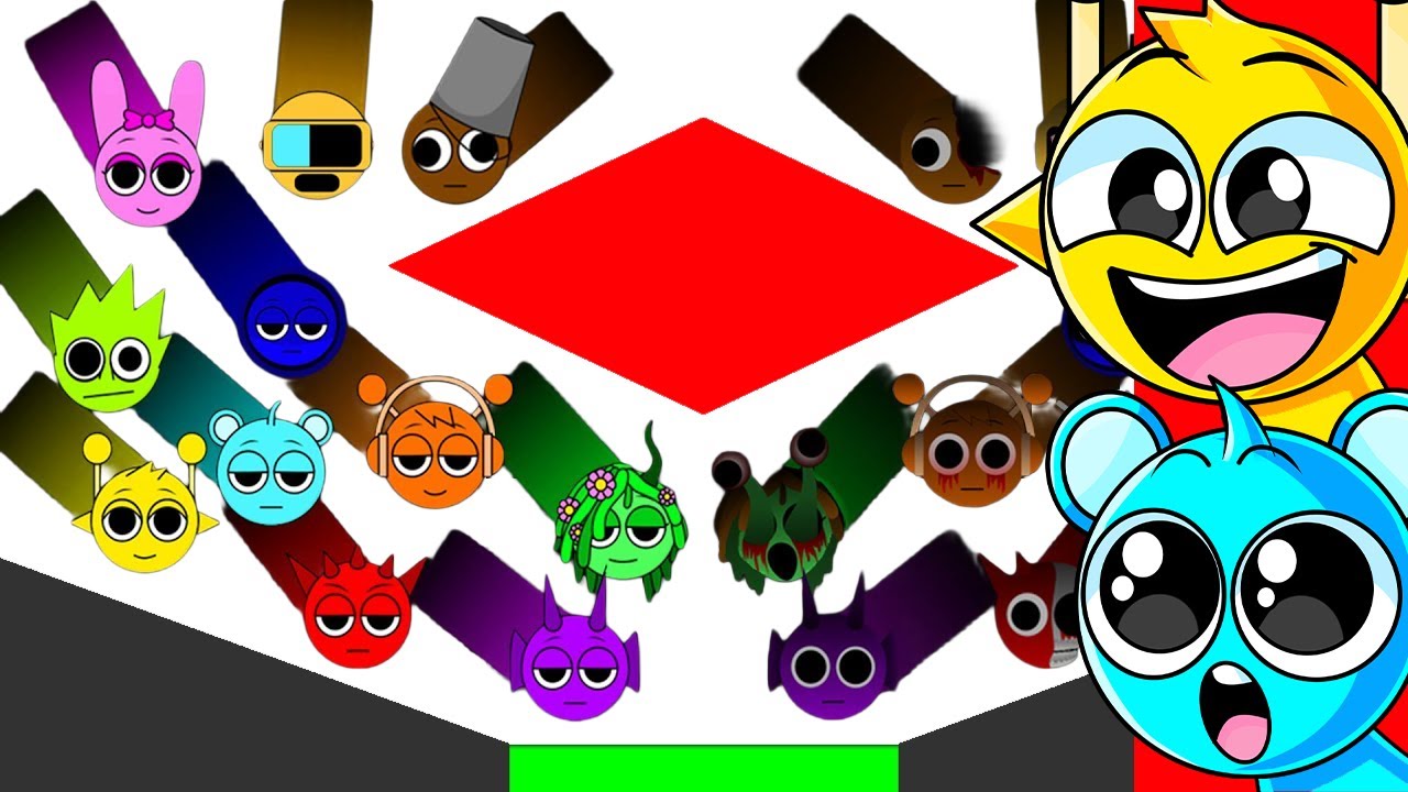 PHASE 1 vs PHASE 2 SPRUNKI MARBLE RACE!!!