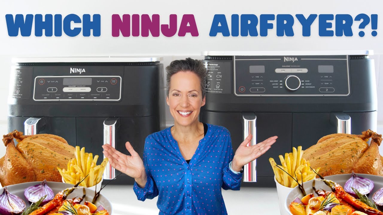 Какую аэрофритюрницу Ninja выбрать для семьи из 4 человек? Foodi Dual Zone V Dual Zone Max