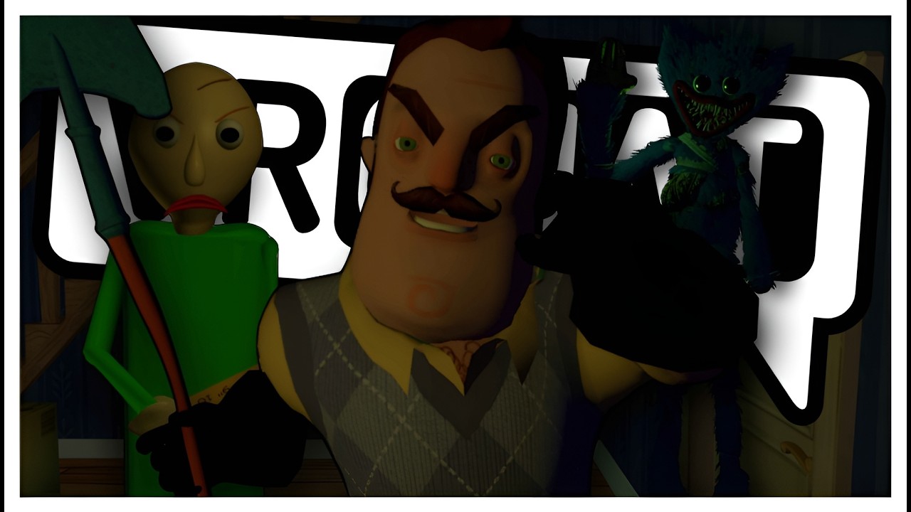 THE NEIGHBOR & BALDI TERRORIZE VRCHAT PLAYERS | VRChat Funny Moments