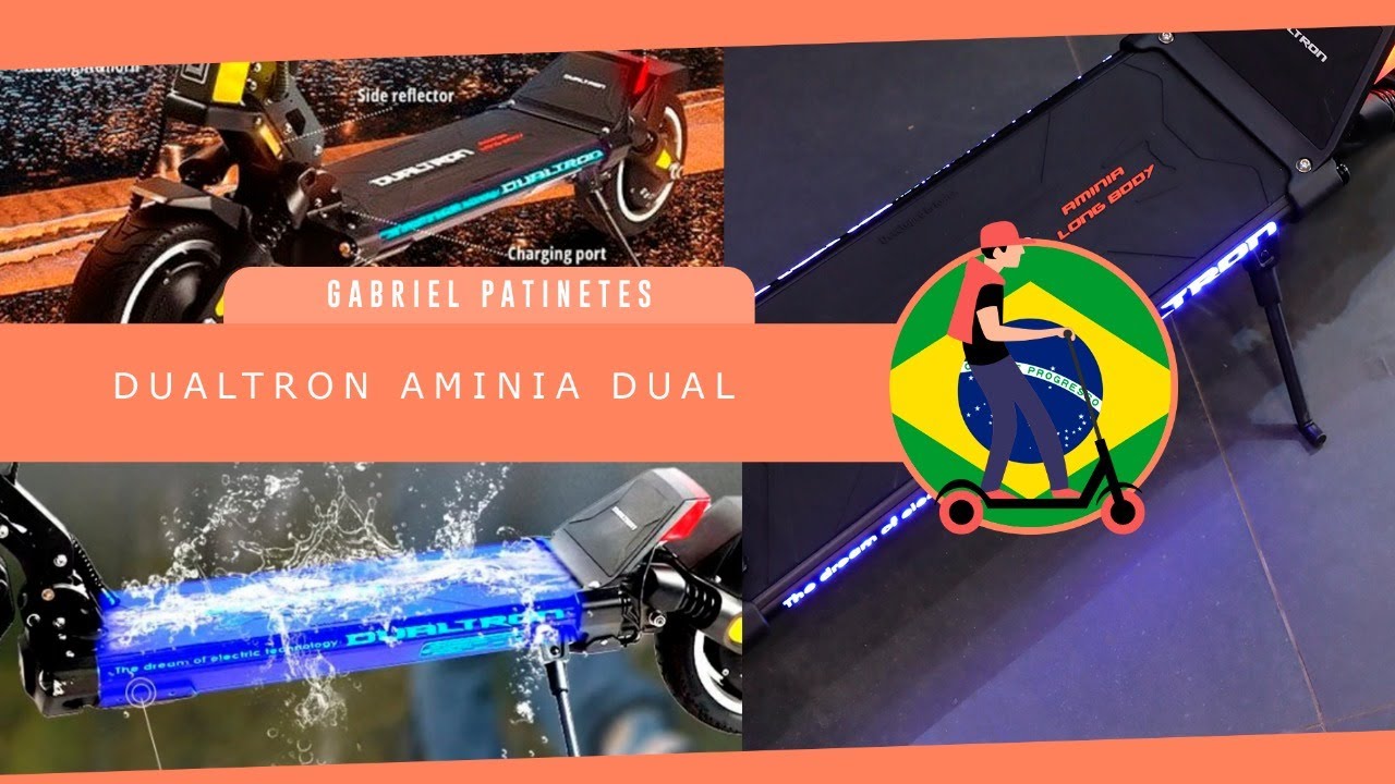 Dualtron Aminia 2025 DUAL 2025 o melhor patinete intermediario da Dualtron Venha Conferir!!!