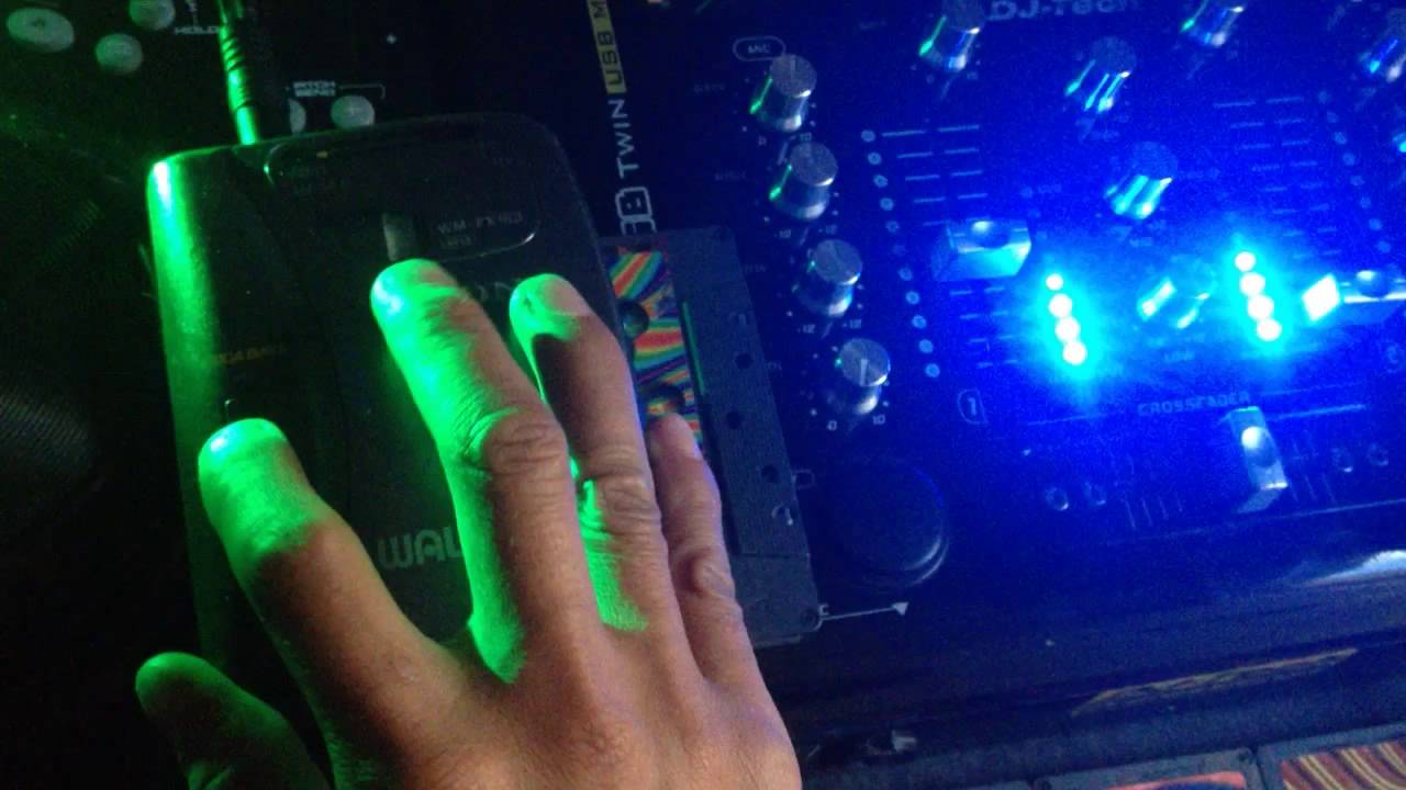 Industrial dance dj tech mixer.