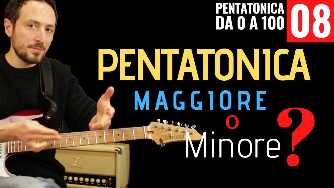 Scala Pentatonica - Minore o Maggiore ? Suoniamo la differenza | con Vince Carpentieri