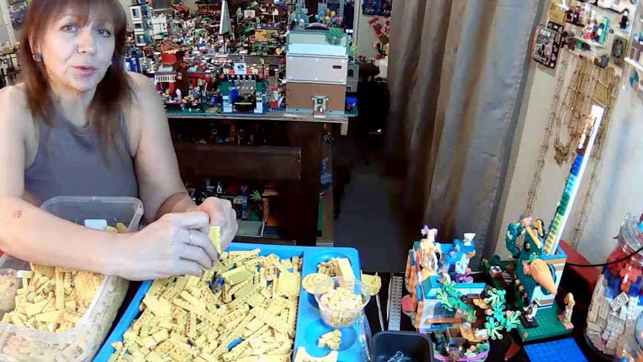 Live Sorting Lego elements, cuz why not?