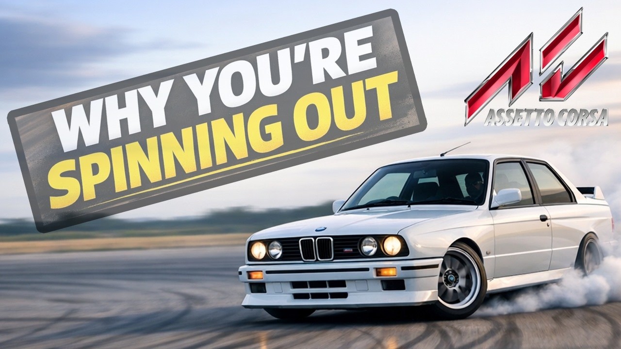 STOP Spinning in Assetto Corsa Drift (Beginner Mistake)