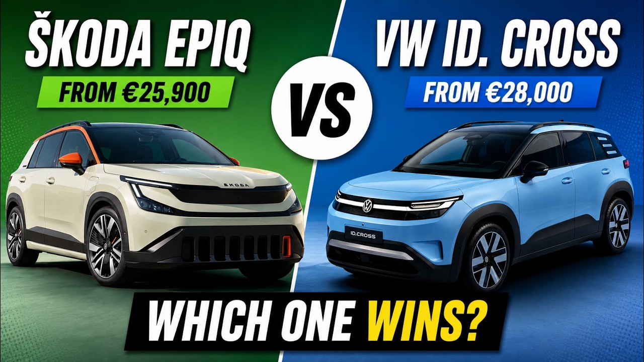 W końcu twarzą w twarz! 2026 VW ID. Cross vs &Scaron;koda Epiq &ndash; kt&oacute;rego wybrać?