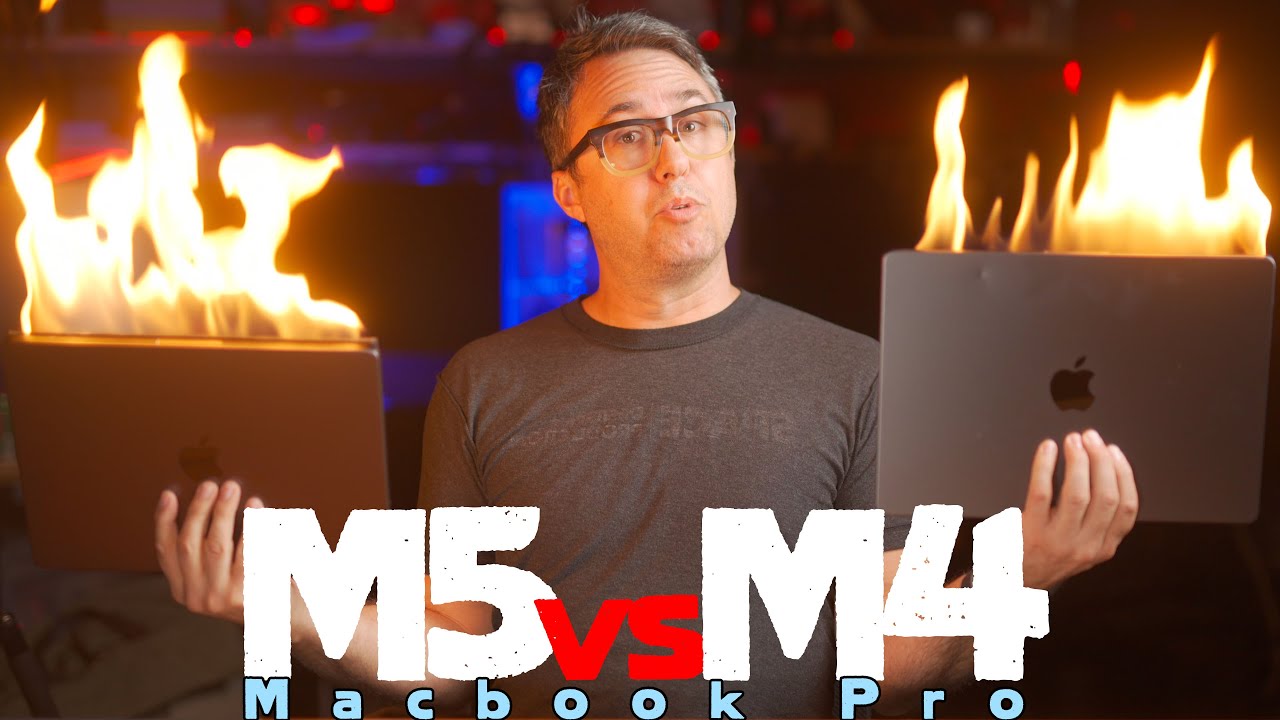 Обзор Apple M5 MacBook Pro. В основном это улучшение характеристик — на 300% ускорение генерации ...