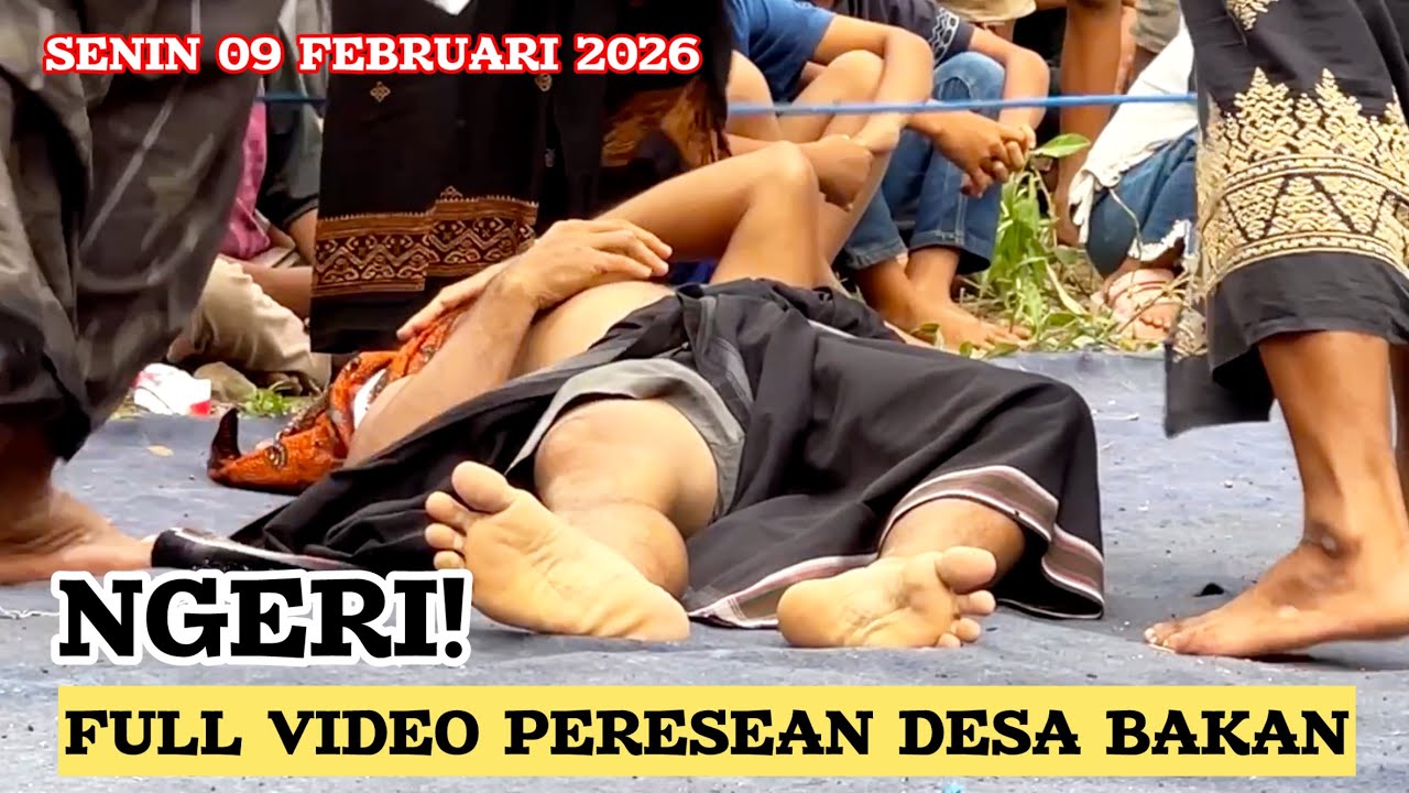 FULL VIDEO🔥 BURIK TANAK MALIT VS BERAIM BERSATU || PERESEAN DESA BAKAN