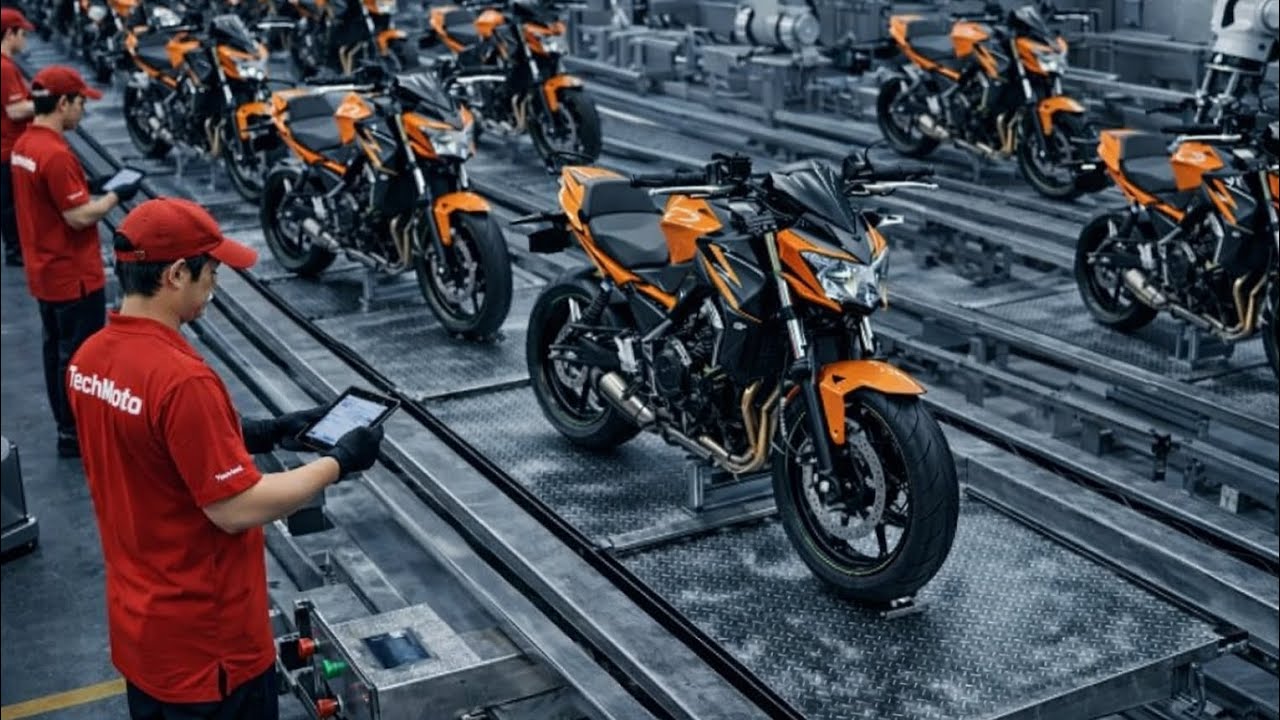 2026 Honda Hornet 2.0 | Complete Step-by-Step Bike Preparation Process Inside the Factory