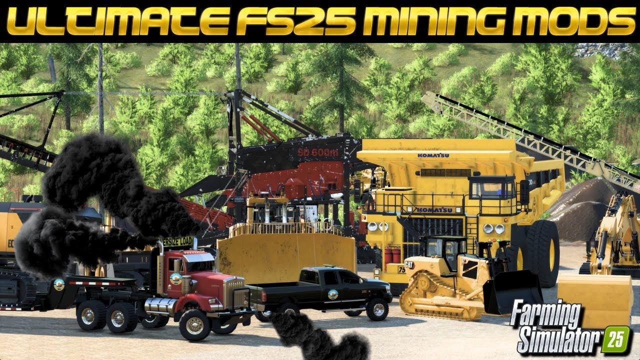 How To Start GOLD MINING in Farming Simulator 25 (Full Mod Guide)