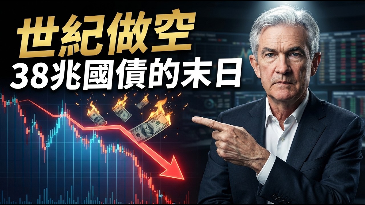 華爾街狂掃黃金的真相曝光！賭的不是戰爭，是美國財政核彈