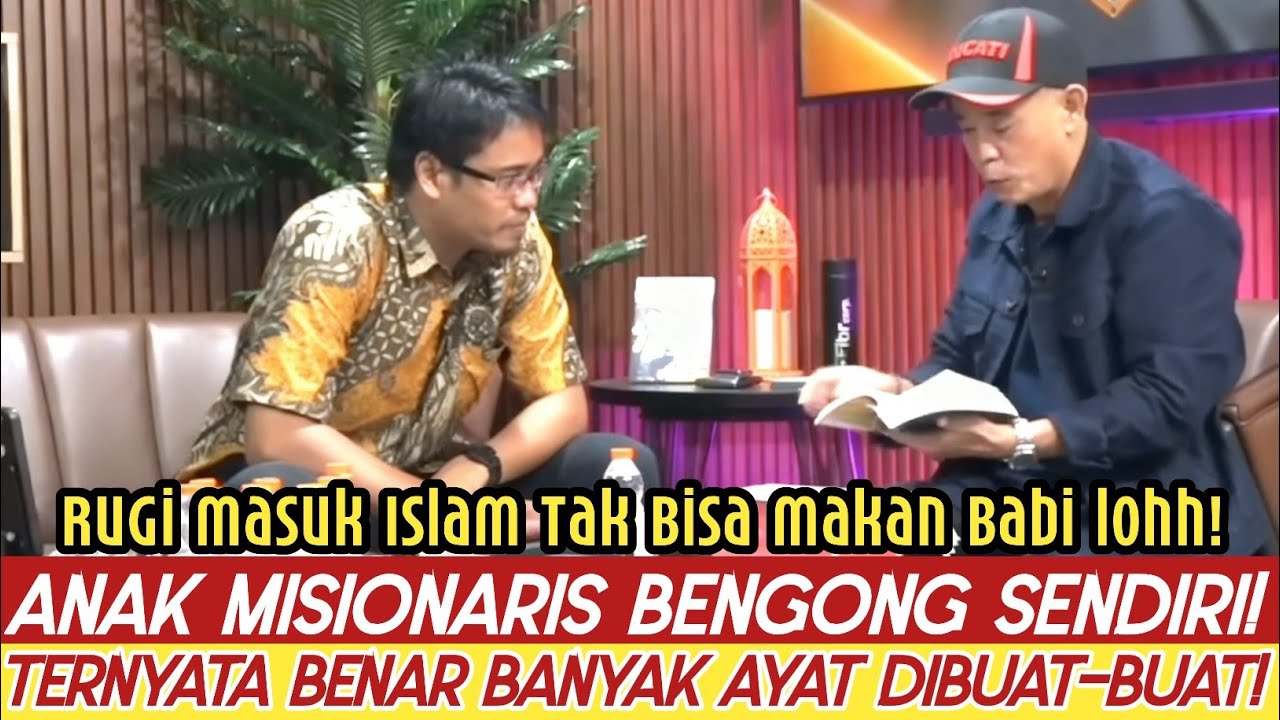 VIRAL! ANAK MISIONARIS BENGONG SENDIRI, TERNYATA BENAR BANYAK AYAT DIBUAT-BUAT!. Pendeta muda