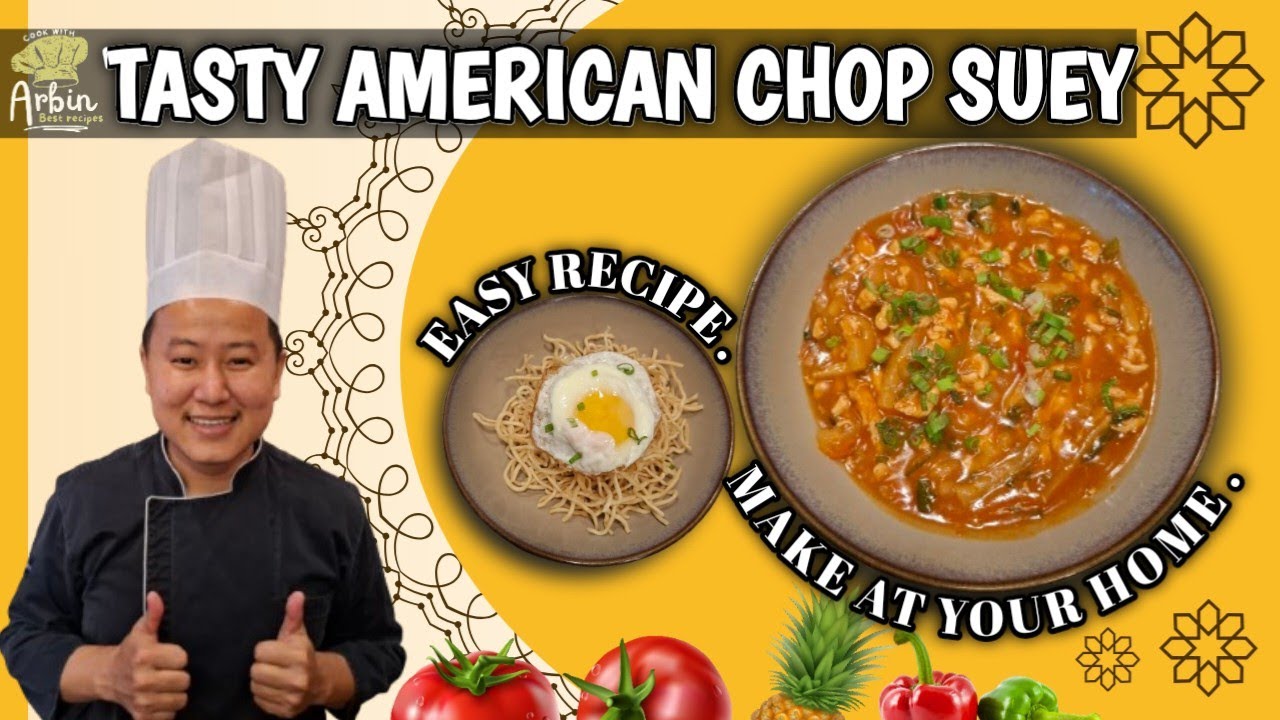 Ghar Mein Banaye Aasan Tarike Se American Chop Suey | SECRET RECIPE | @Cook with Arbin