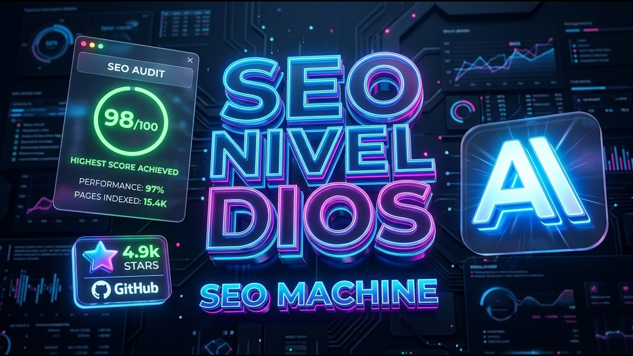 📈 Domina Google con IA: Cómo usar SEO Machine para Reventar tus Métricas