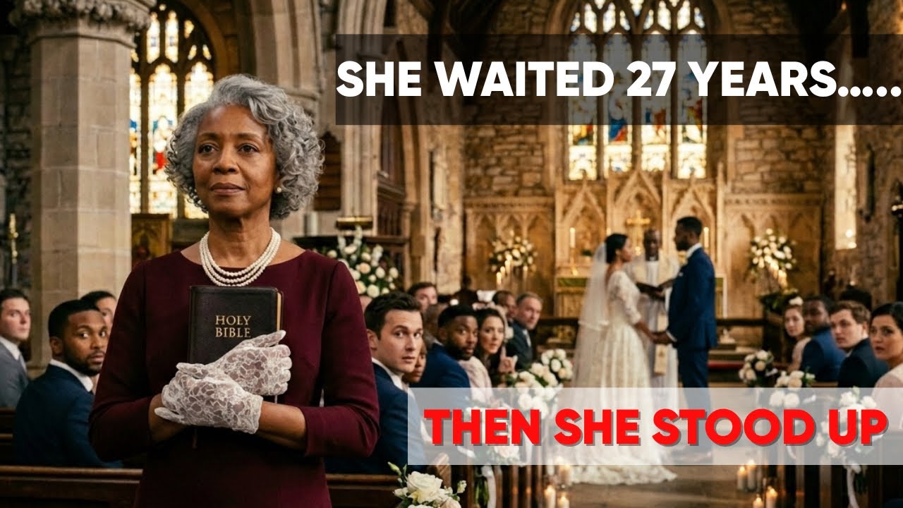 SHE STOPPED HER OWN SON’S WEDDING RIGHT AFTER HE SAID I DO 