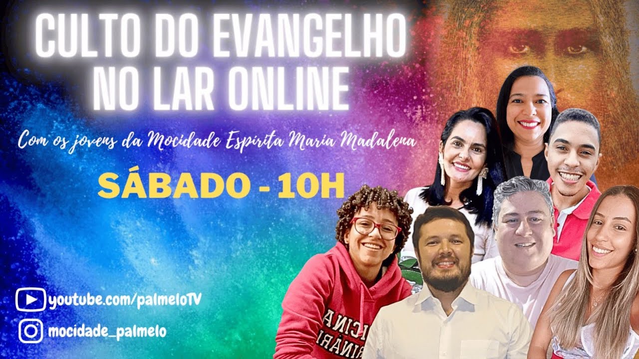 Culto do Evangelho no Lar da Mocidade Espírita Maria Madalena 07/03/26 #Espiritismo #ChicoXavier