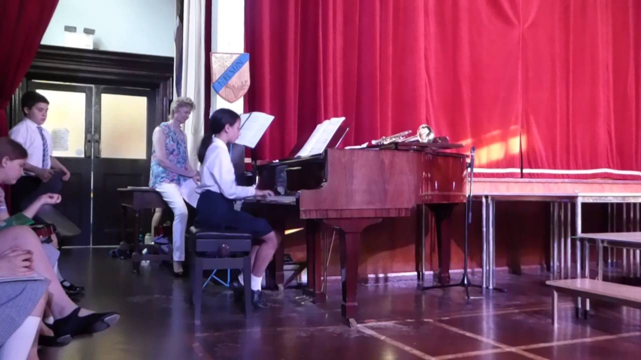 Sophia Stevenson playing Ballade by Friedrich something something
