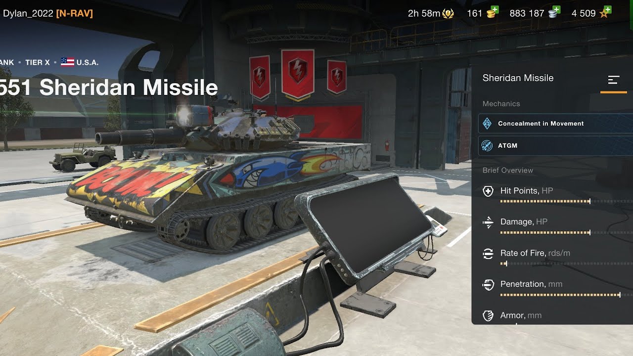 2 unedited games with the Sheridan missile 