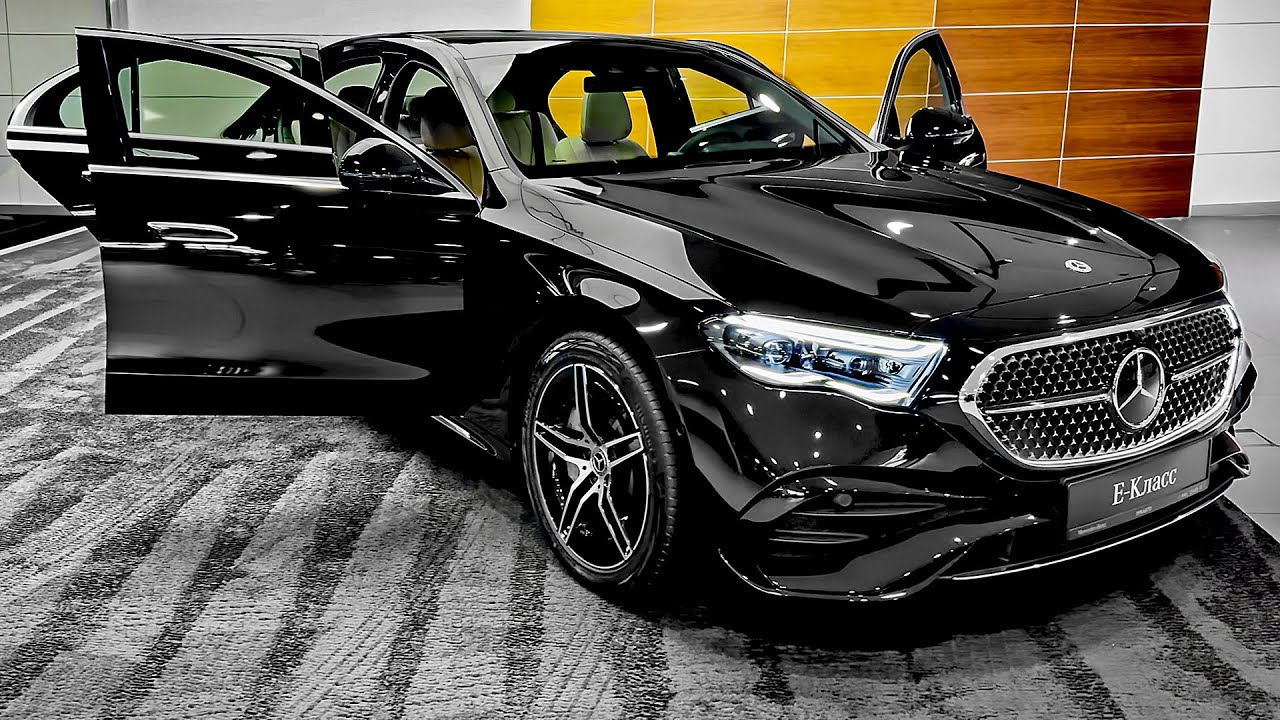 Mercedes E-Class E300 4MATIC 2025 года — самый впечатляющий седан Mercedes!