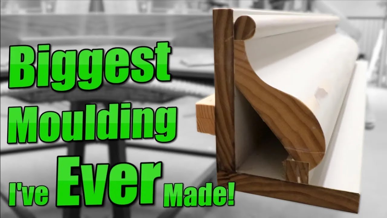 Joiner Creates Insane Big Timber Moulding to Make This Canopy