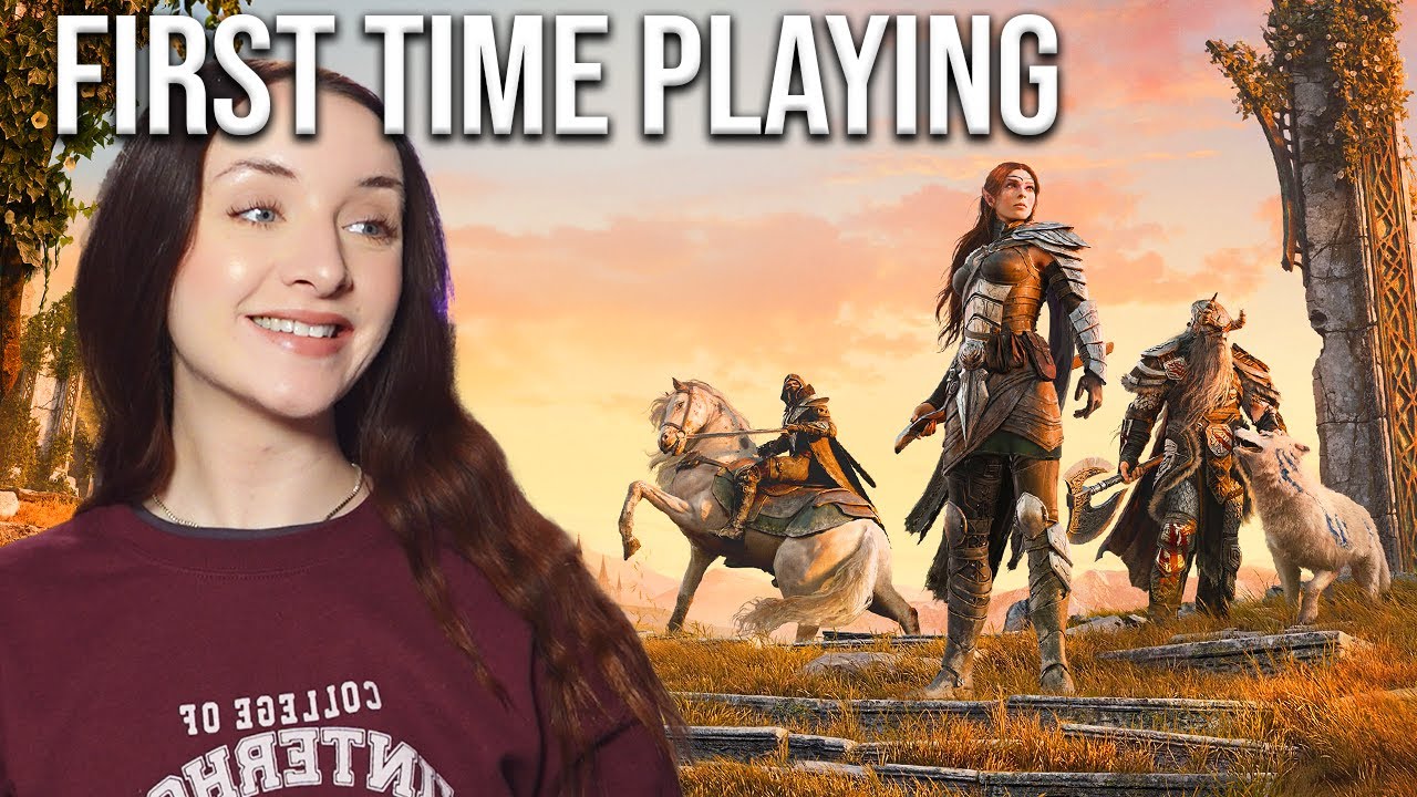 First Time Playing The Elder Scrolls Online | LUCYJROBYN New Player [1]